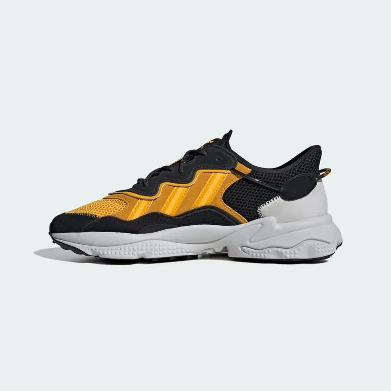 adidas Ozweego Core Black Grey Crew Yellow (IF5847)