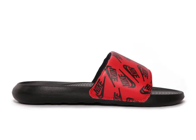 Nike Victori One Slide Red Logo Print (CN9678-601)