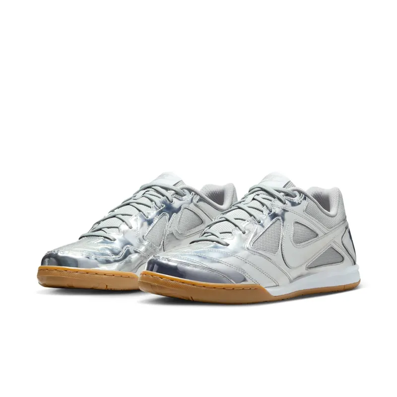 Nike Gato LV8 “Metallic Silver White Gum Light Brown” (IB3566-001)