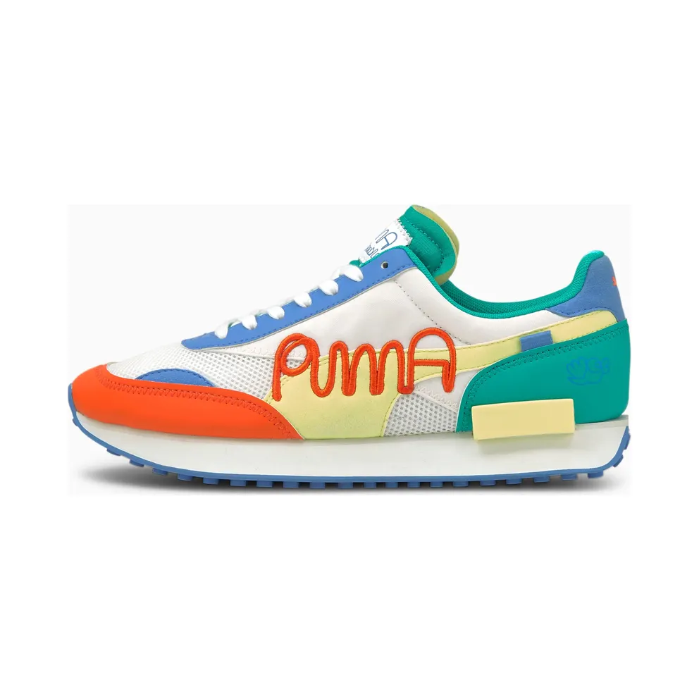 Puma x MR DOODLE Future Rider White/Yellow (375790-01)