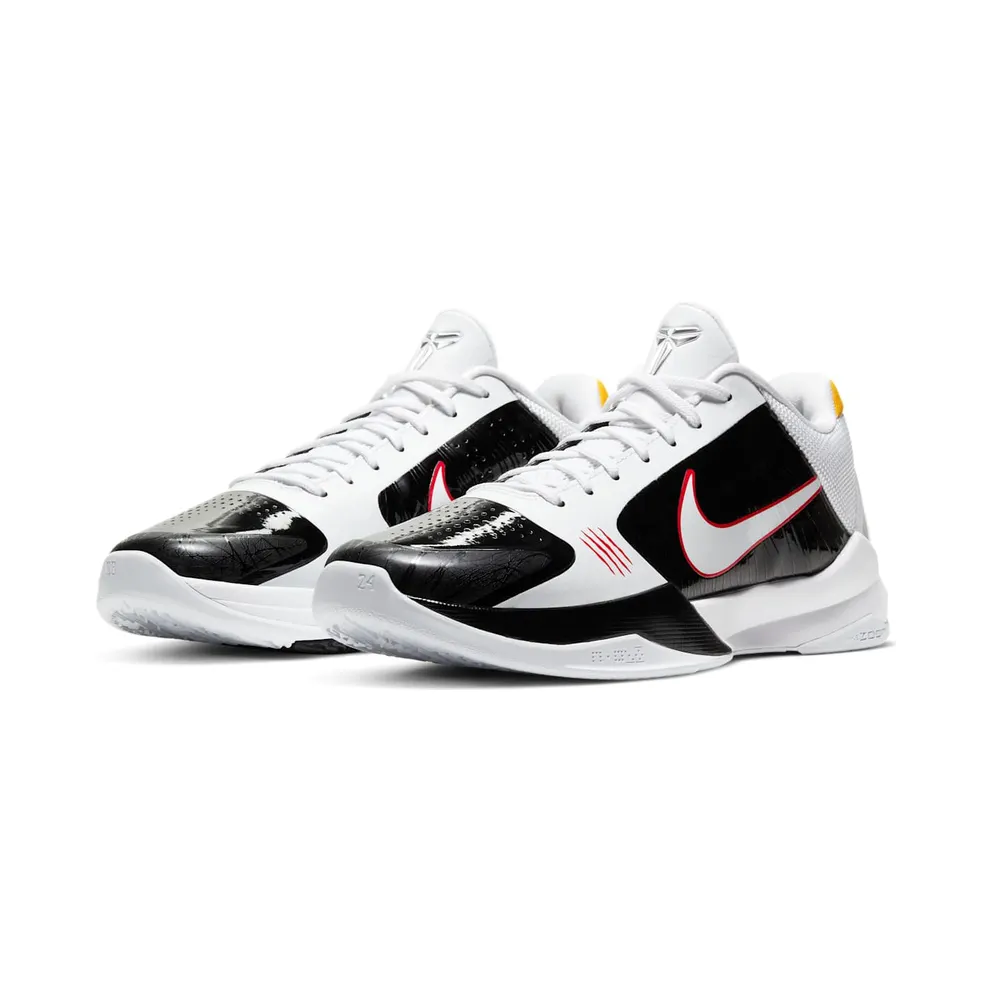 Nike Kobe 5 Protro Bruce Lee Alternate White/Black-University Red-Varsity Maize (CD4991-101)