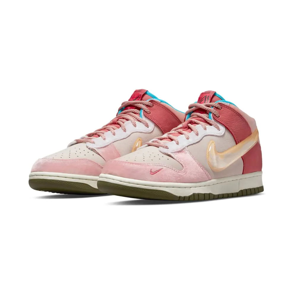 Nike x Social Status Free Lunch Dunk Mid Strawberry Milk (DJ1173-600)