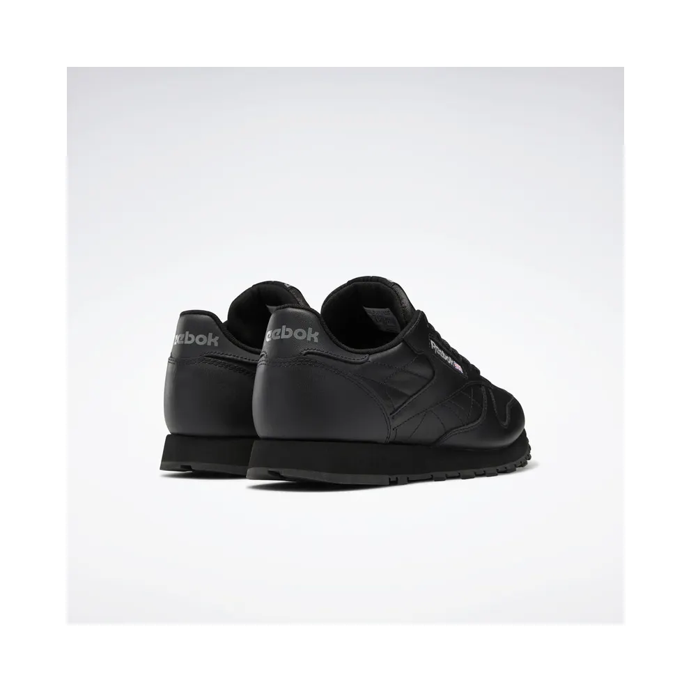 Reebok Classic Leather Black Black (Other Brands Reebok)