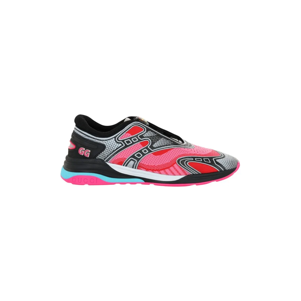 Gucci Ultrapace R Mismatched Pink Yellow (623151-H9T40-8476)