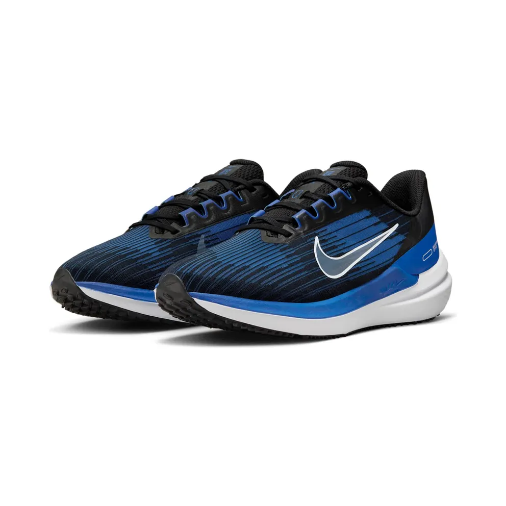 Nike Air Winflo 9 “Black / Old Royal / Racer Blue / White” (DD6203-004)