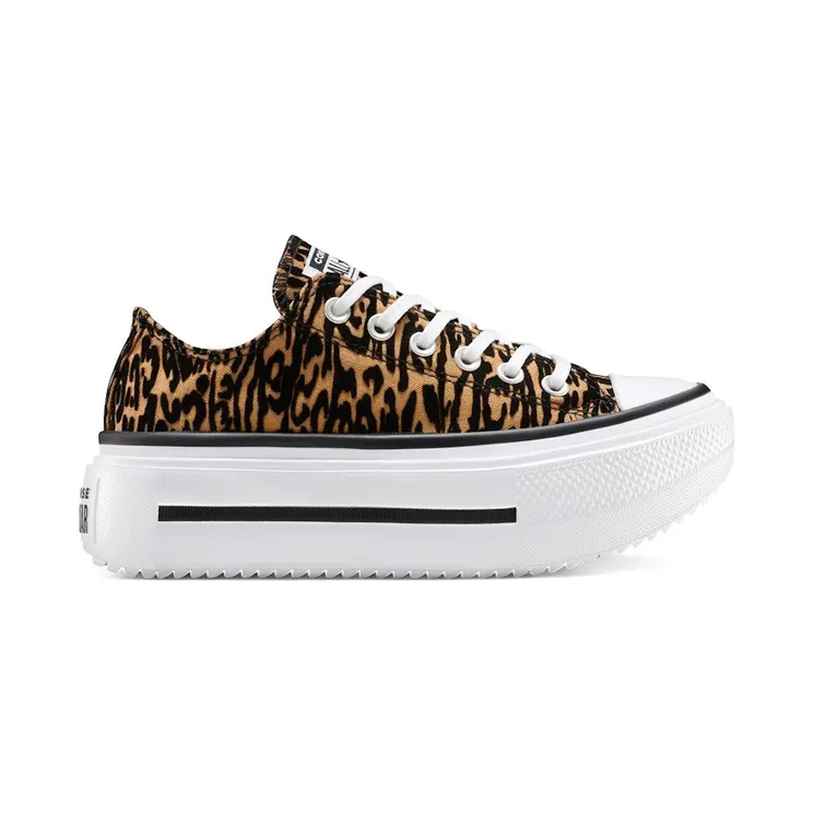 Converse Chuck Taylor All Star Lift Double Stack Platform Leopard Print (A16405C)