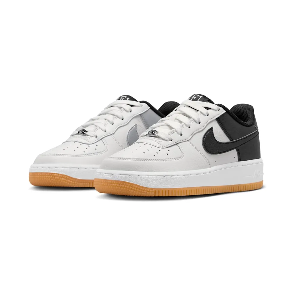 Nike Air Force 1 Low LV8 White Metallic Silver Black (IQ2741-100)