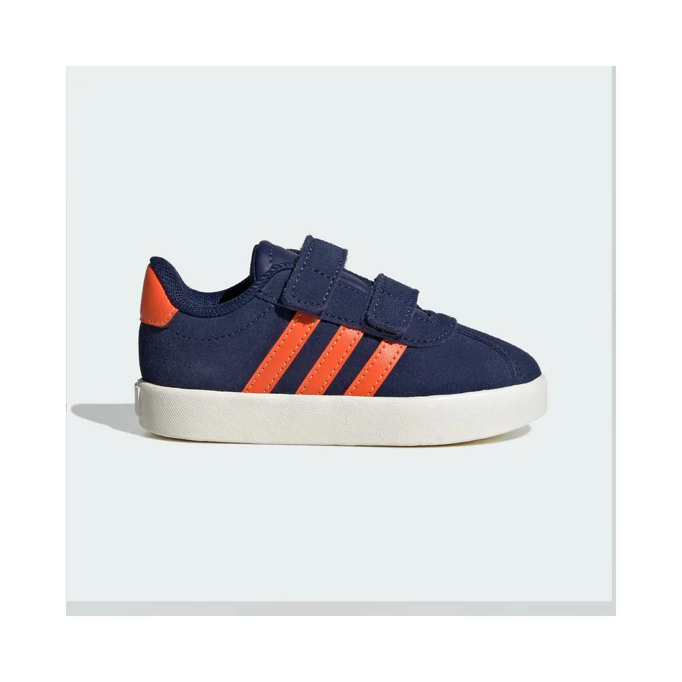 Adidas VL Court 3.0 Dark Blue / Impact Orange / Gold Metallic (JR2217)