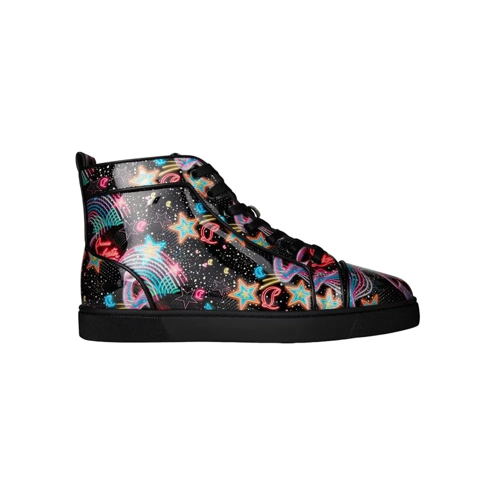 Christian Louboutin Louis Orlato Flat Patent Starlight Multi (1230465 M024)