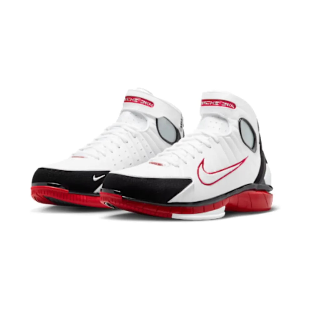 Nike Basketball Huarache White / Varsity Red / Black (IV3782-100)