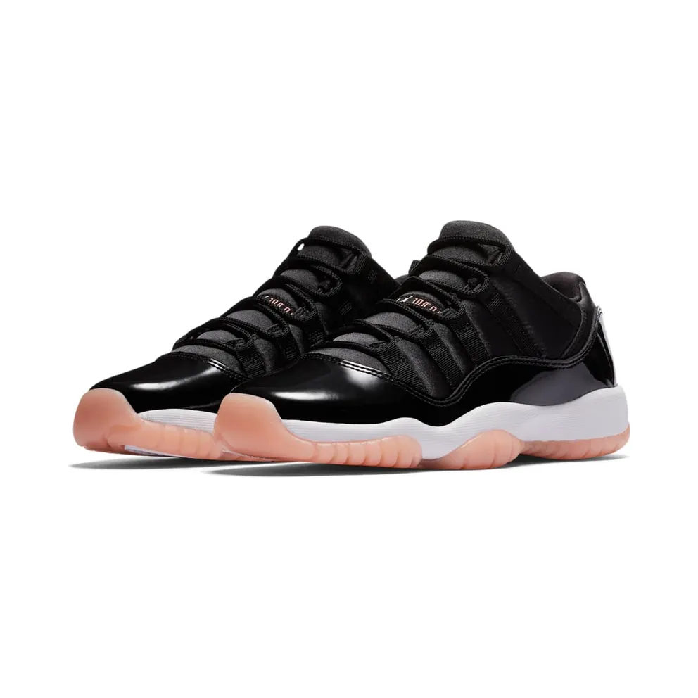 Jordan 11 Retro Low Bleached Coral (GS) Black/Bleached Coral-White (580521-013)