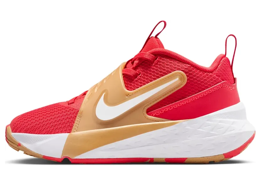 Nike Team Hustle D 12 University Red Metallic Gold (HF6280-603)