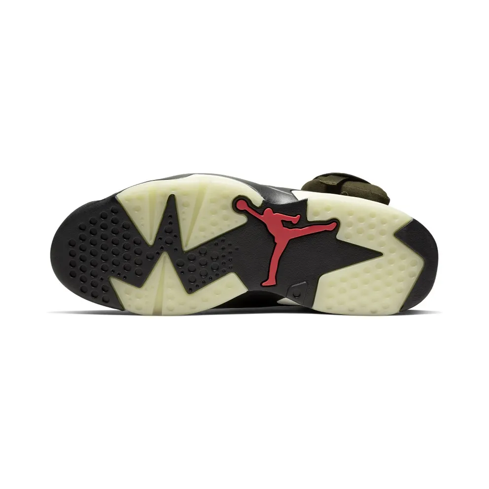 Air Jordan x Travis Scott Cactus Jack Nike AJ VI 6 ‘Medium Olive’ (2019) (CN1084-200)
