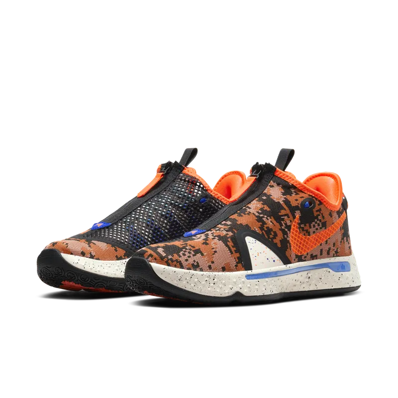 Nike PG 4 Digi Camo Light Cream/Total Orange-Terra Blush (CD5079-200)