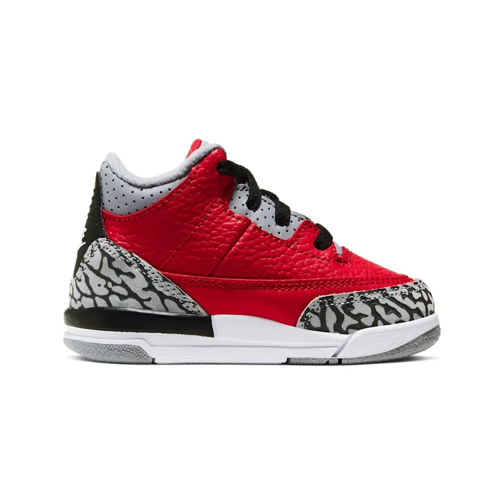 Air Jordan Nike AJ III 3 Retro SE ‘Red Cement’ (TD) (2020) (CQ0489-600)