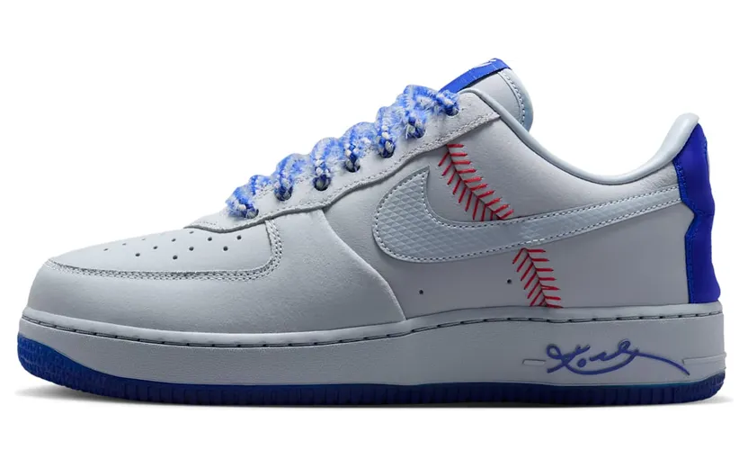 Nike Air Force 1 Wolf Grey/Rush Blue/Wolf Grey (IQ3920-001)
