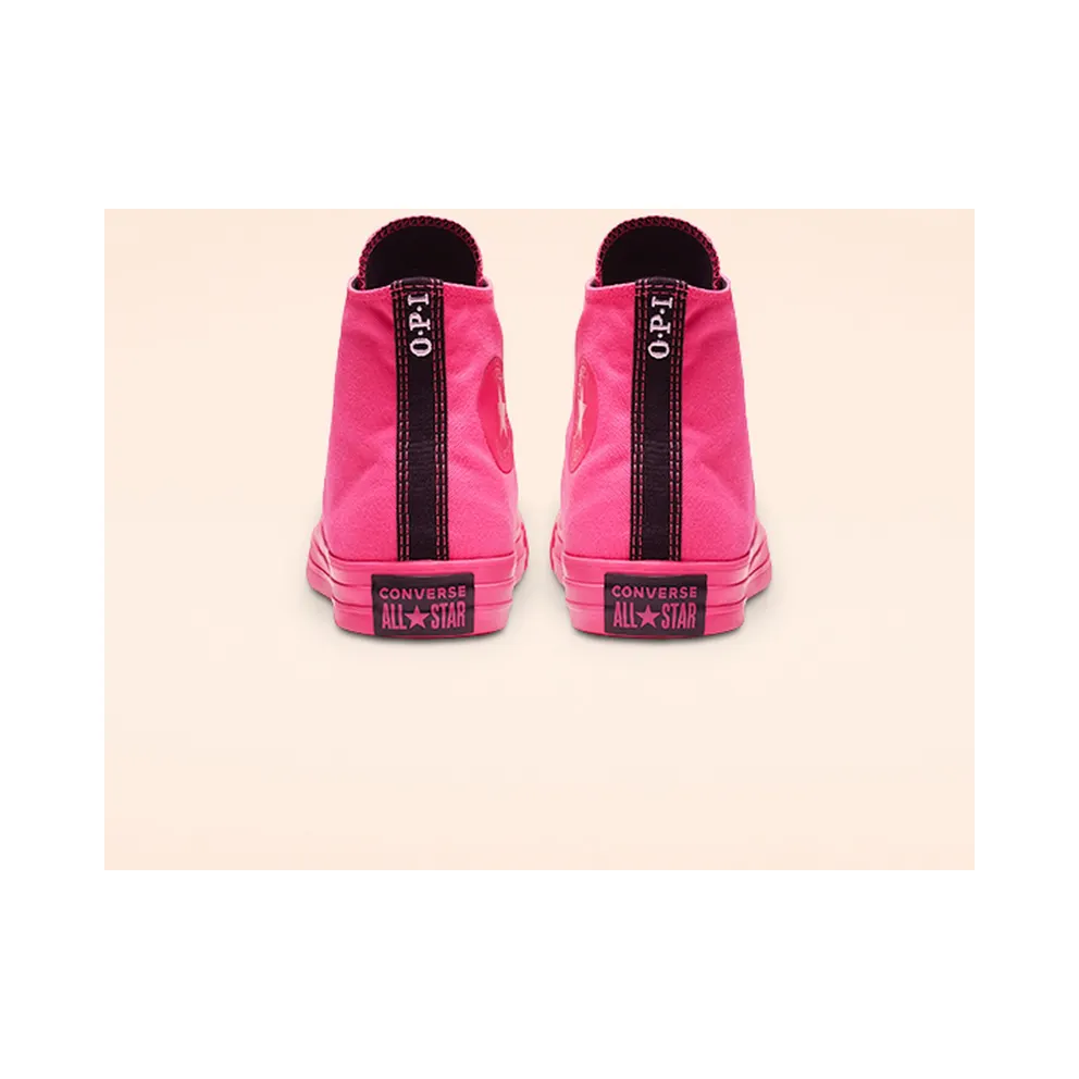 Converse OPI x Chuck Taylor All Star High ‘V-I-Pink Passes’ Hyper Pink/Black/Hyper Pink (165658C)