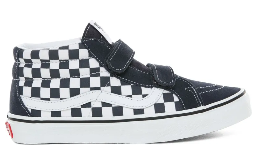 VANS Checkerboard Sk8-mid Reissue V Kinderschoenen (Blauw)