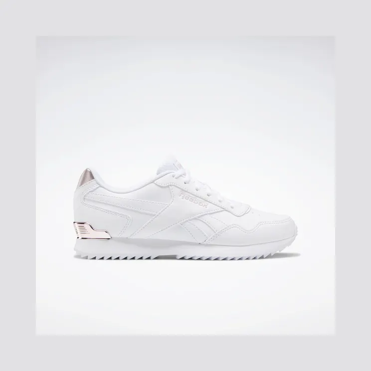Reebok Royal Glide Ripple Clip Schoenen Cloud White / Frost Berry / Quartz Met