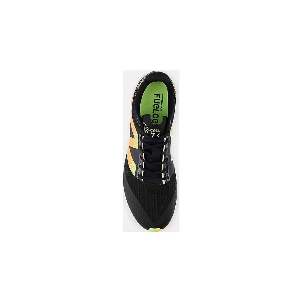 New Balance FuelCell XC7 v5 Black Bleached Lime Glo Hot Mango (UXCR7LB5)