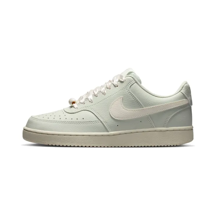 Nike Court Vision Low SE ‘Stitched Floral “Spruce Aura / Sail” (IB6652-002)