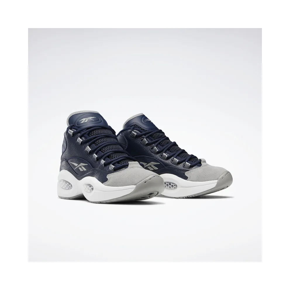 Reebok Question Mid Georgetown (2020) Carbon/Faux Indigo-White (Other Brands Other)