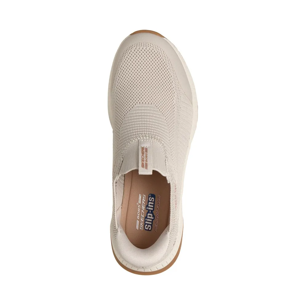 Skechers Slip-ins: BOBS Sport Squad 4 – Lead Look Sneaker Off-White