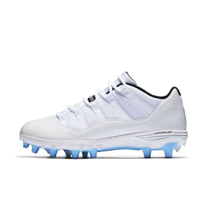 Jordan 11 Retro Low Cleat Columbia White/University Blue-Black (AO1560-117)