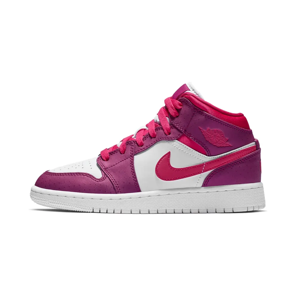 Jordan 1 Mid True Berry Rush Pink (GS)