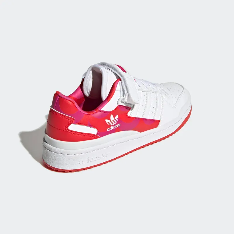 adidas Marimekko Forum Low Team Real Magenta / Vivid Red / Cloud White (H00645)