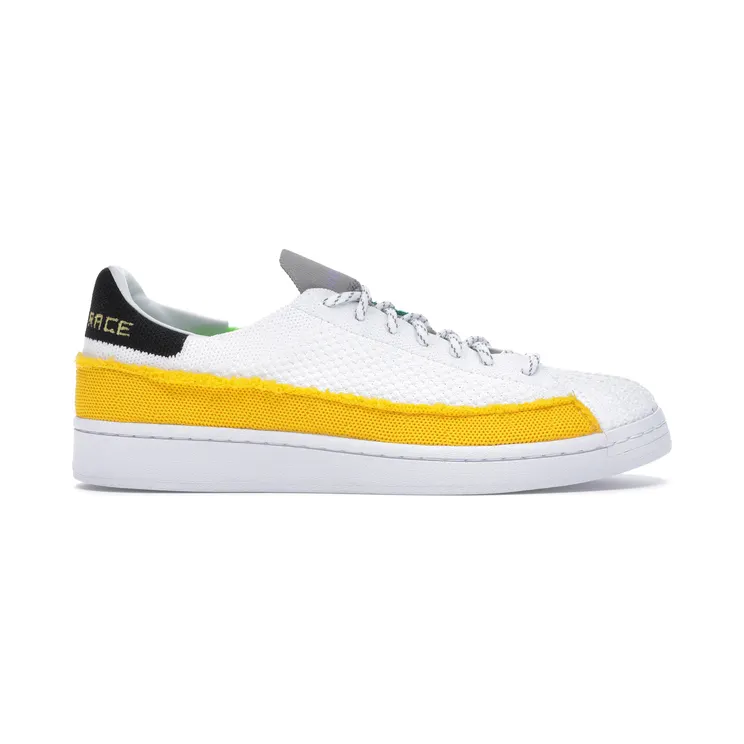 Adidas Pharrell x Superstar ‘Patchwork – White’ Cloud White/Bold Gold/Light Purple (FY2294)
