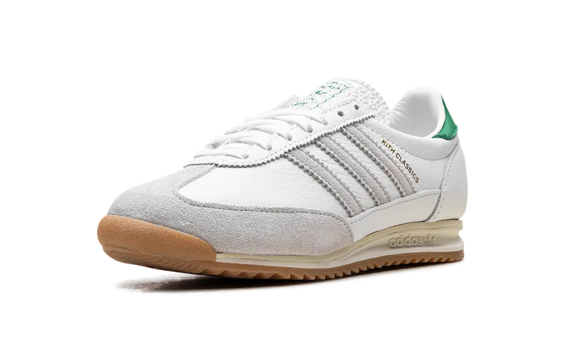 Adidas SL 72 “Kith Classics White Green” (JP8435)