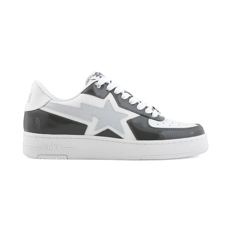 A Bathing Ape Bape Sta Icon Low #2 Grey (1L30-191-307)