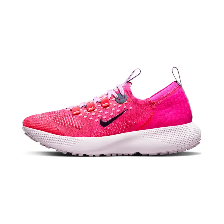 Nike Escape Run Flykniten (straat) “Pink Prime / Siren Red / Pink Glow / Blackened Blue” (DC4269-600)