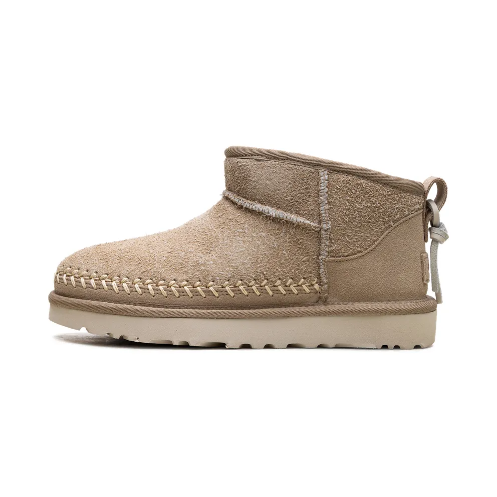 Ugg Classic Ultra Mini Biarritz Boot “Mustard Seed” (1171538-MDSD)