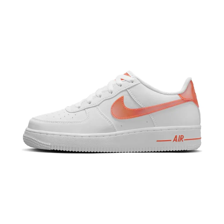 Nike Air Force 1 NN GS KWE Next Nature “White / Safety Orange” (FJ4669-100)