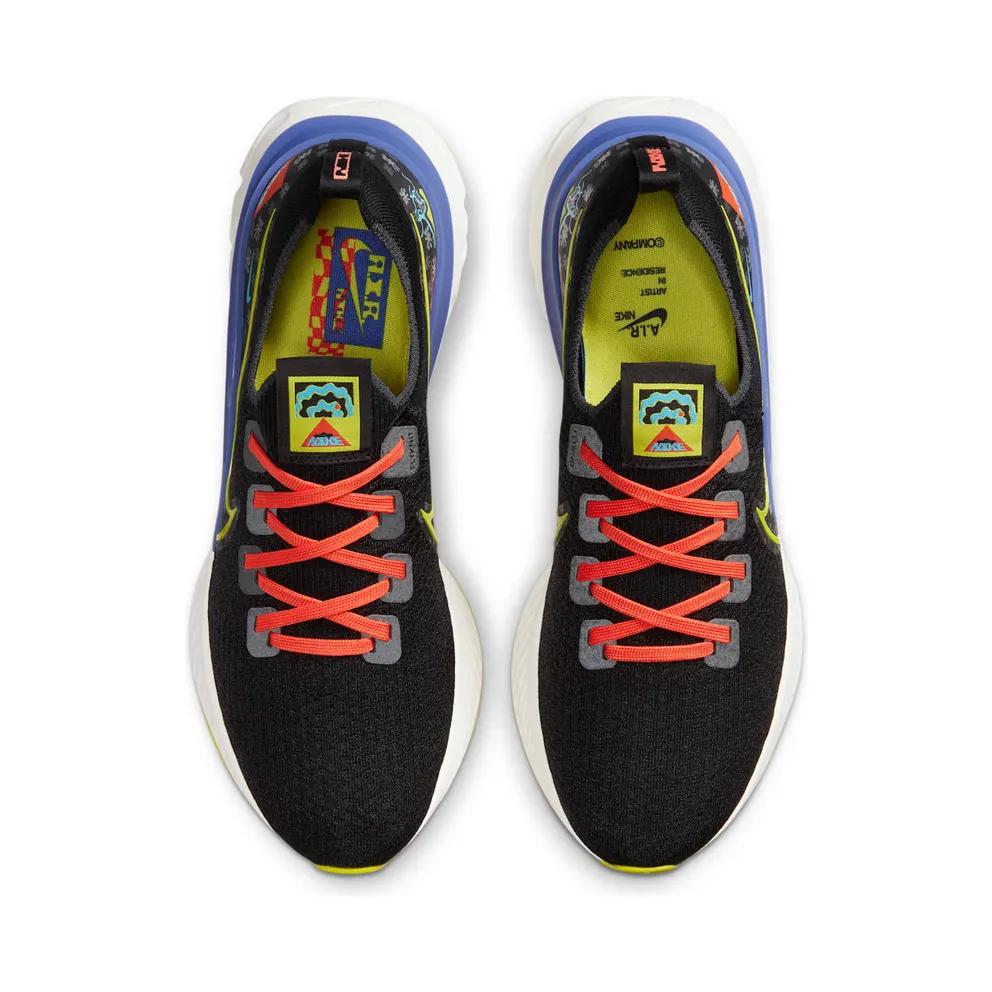 Nike React Infinity Run Flyknit A.I.R. Chaz Bear Running Black (CZ2358-001)
