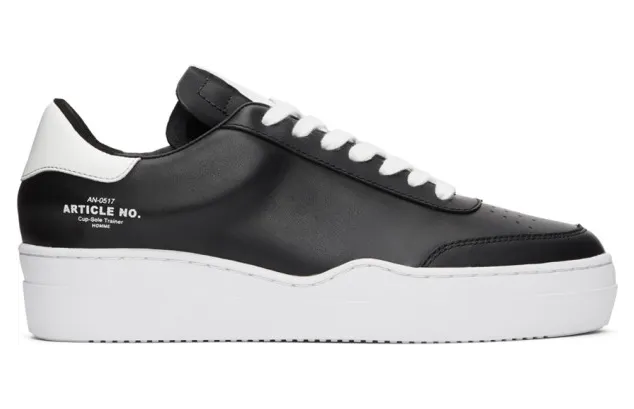 Article No. Black Casual Running Low-Top Sneakers (0517-03-03)