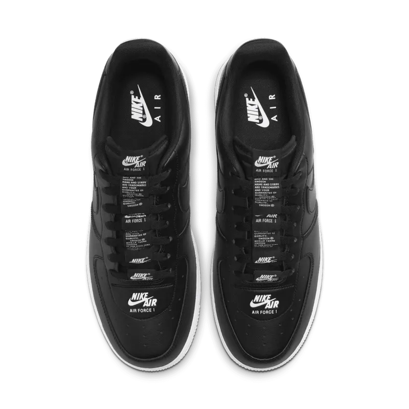Nike Air Force 1 Low Double Air Low Black White Black/Black-White (CJ1379-001)