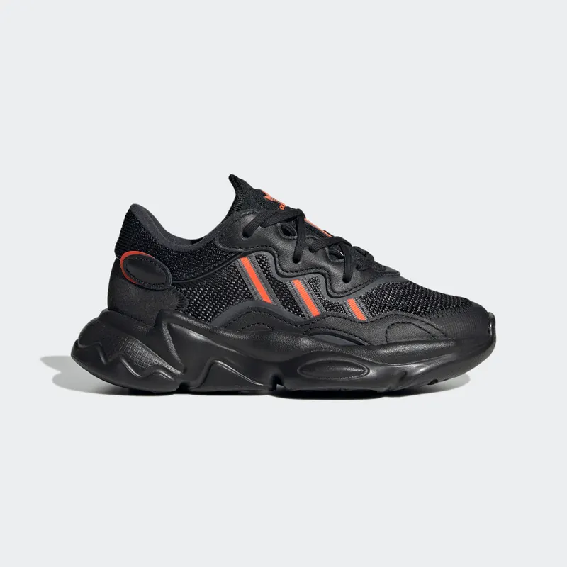 Adidas OZWEEGO Core Black / Solar Red / Grey Six (GW7217)