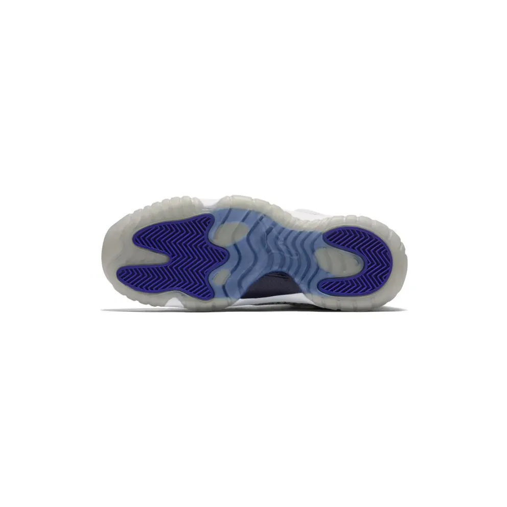 Jordan 11 Retro Low IE Cobalt 2015 (GS) White/Cobalt/Zen Grey (768873-102)
