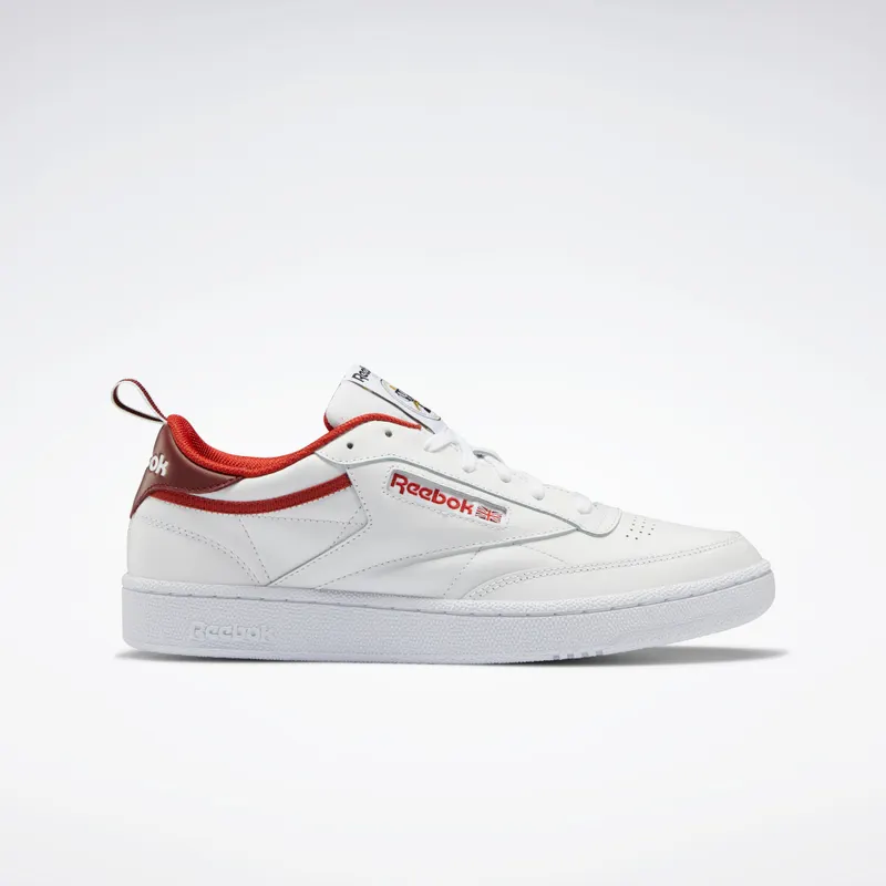 Reebok Club C 85 Shoes Legacy Red / Merlot / White