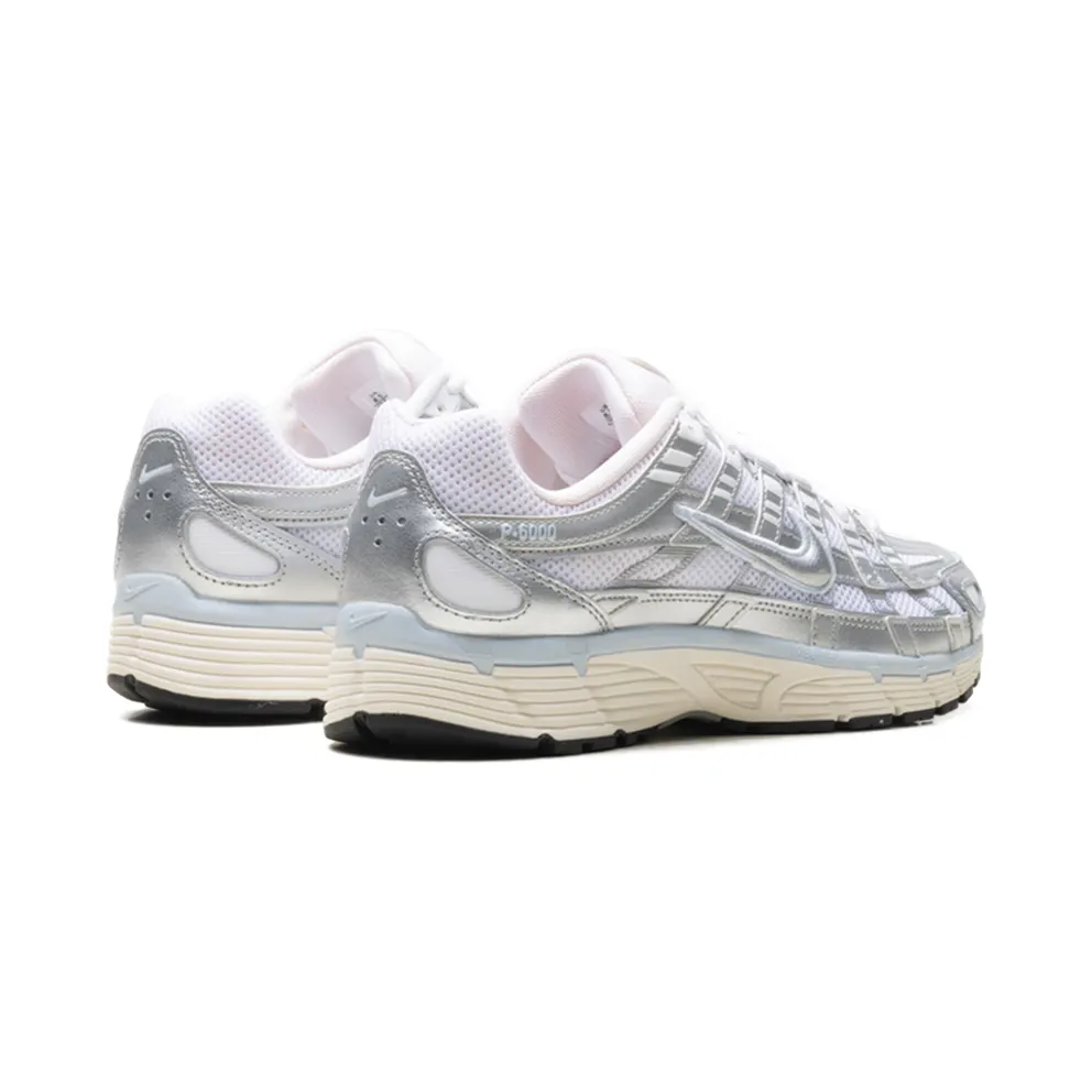 Nike P-6000 “White Blue Tint Sail Metallic Silver” (BV1021-106)