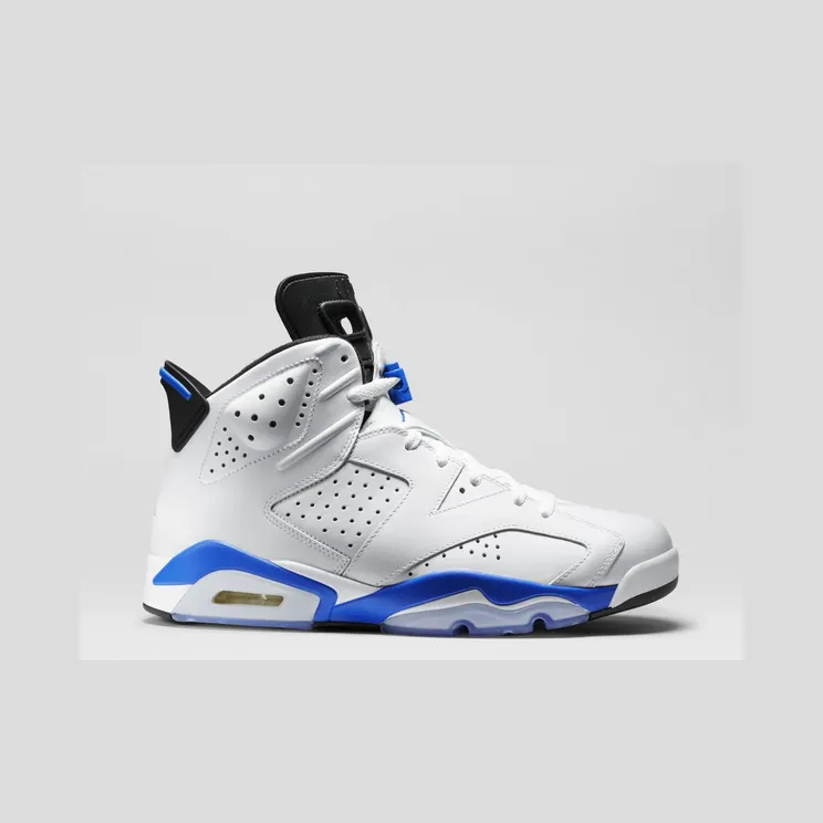 Air Jordan 6 Retro Sport Blue (384664-107)