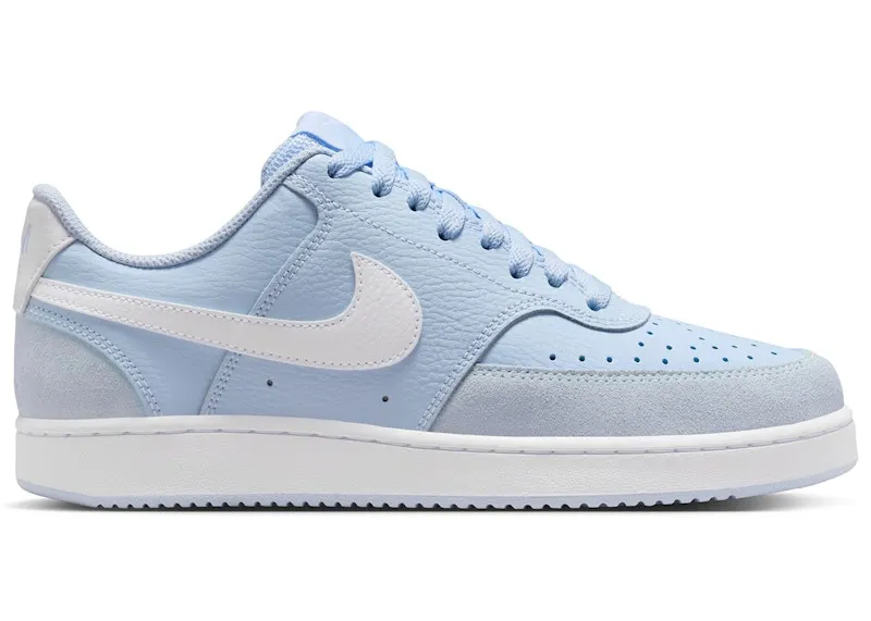 Nike Court Vision Low Suede Hydrogen Blue White (IQ9757-400)
