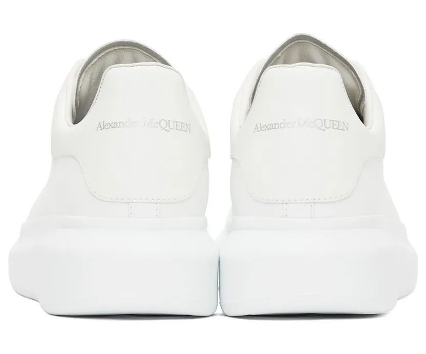 Alexander McQueen White Oversized 9000 WHITE/WHITE (662652WIA4M) (3)