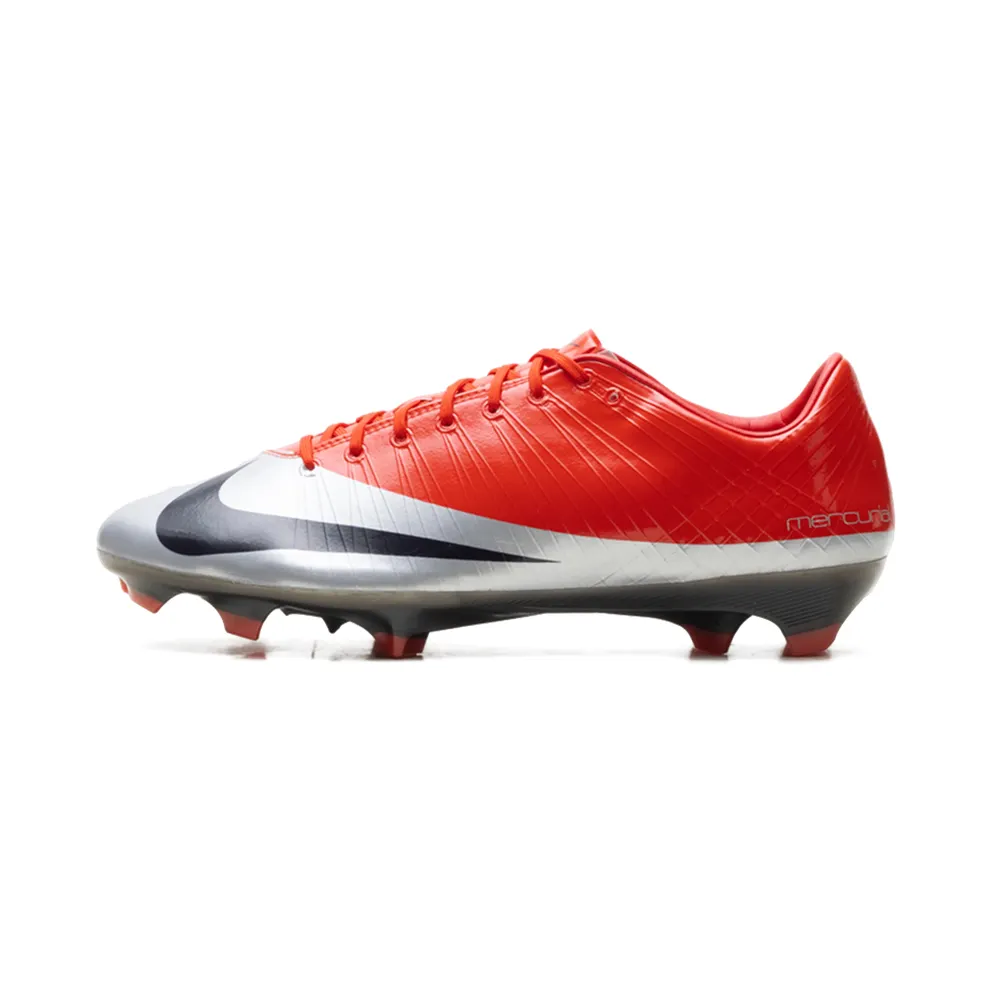 Nike Zoom Mercurial Vapor Superfly 1 RGN FG SE “CR7 Max Orange Metallic Silver” (IQ2995-801)