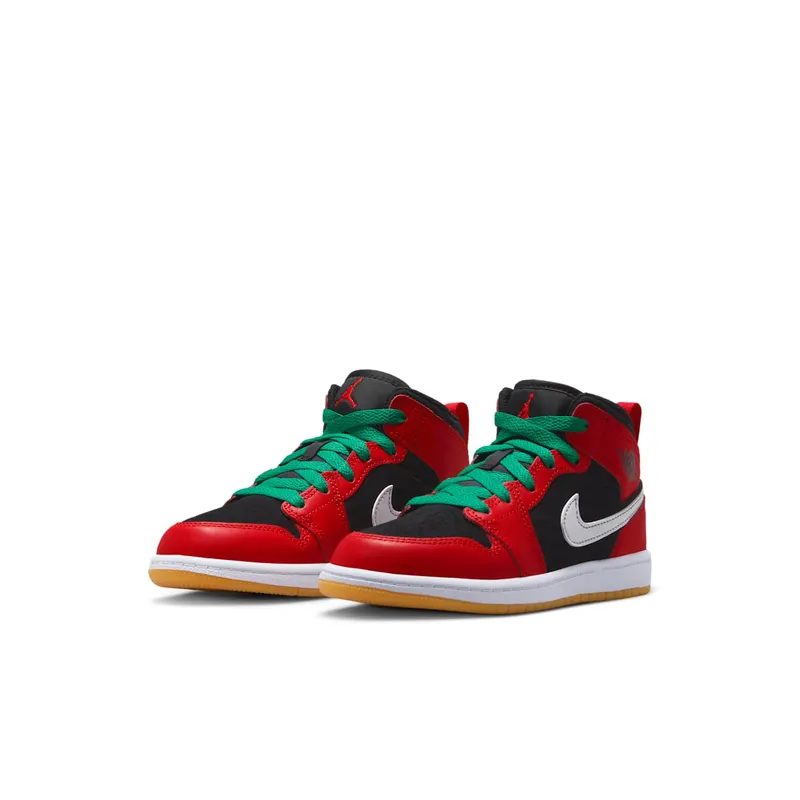 Jordan 1 Mid “Red” (DQ8419-006)