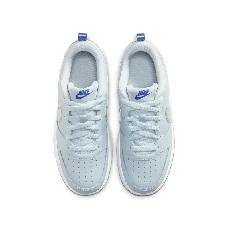Nike Court Borough Low 2 FP Aura (GS) Aura/Sapphire/White (CJ2239-401)