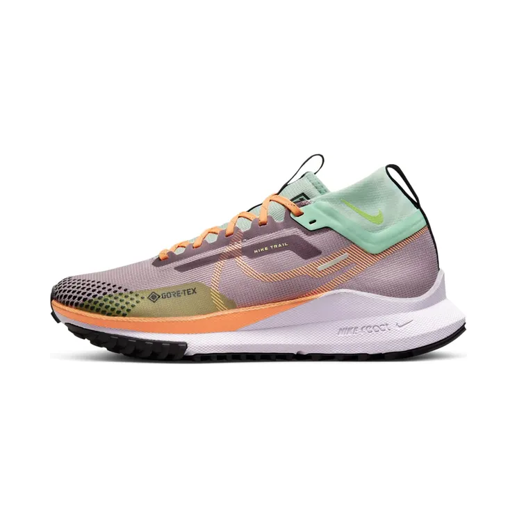 Nike React Pegasus Trail 4 Gore-Tex Waterdichte “Purple Smoke / Enamel Green / Ghost Green / Peach Cream” (DJ7929-500)